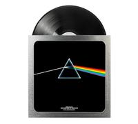 Grupo Erik Marco vinilo plata Premium - Marco madera para disco vinilo LP 12" con Anclaje y Cristal - Decoración hogar │ Regalos para amantes de la música (35.5 x 38 cm)