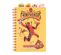 Erik Libreta Marvel Deadpool A5 – Punteado, 160 págs, Tapa blanda con anillas y separadores