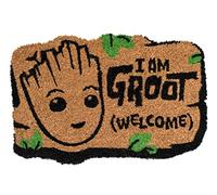 Grupo Erik Marvel Groot Felpudo Entrada casa Fibra de Coco | Alfombra exterior Impermeable, Felpudos originales Antideslizantes, Regalos para Fans, Merchandising Oficial (40x60cm)