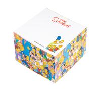 Grupo Erik Memo Block Simpsons - Notas adhesivas : 400 hojas blancas para notas 75x75 cm │ Papaleria y material escolar - Oficina papelería, licencia oficial