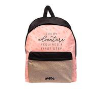 Grupo Erik Mochila escolar Glitter - Mochila escolar niña ideal vuelta al cole - Material Escolar y papelería, Licencia Oficial