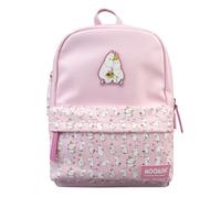 Grupo Erik Mochila escolar niña rosa Moomin - Mochila Infantil | Colegio para Primaria, Cierre con Cremallera, Incluye Colgante de Monedero y Tarjeta identificativa (6 a 12 Años)