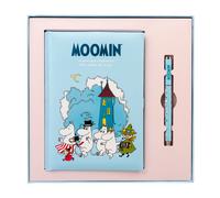 Grupo Erik Moomin Cuaderno A5 punteado con Boligrafo - Regalo mujer