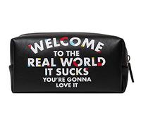Grupo Erik Neceser Friends - Neceser Maquillaje │ Neceser Viaje Ideal como Bolsa comésticos - Neceser Viaje Mujer - Neceser Viaje Hombre/Producto con Licencia Oficial, Grande, Negro