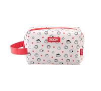 Erik Neceser Mujer Snoopy Impermeable – Estuche de Maquillaje para Viaje con Cremallera