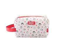 Erik Neceser Mujer Snoopy Impermeable – Estuche de Maquillaje para Viaje con Cremallera