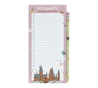 Grupo Erik Notas magnéticas Harry Potter - Blog de notas magnético con lápiz - Lista compra nevera - Bloc notas nevera - Producto con licencia oficial