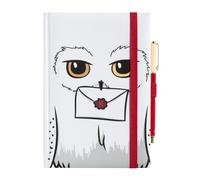 Grupo Erik Notizbuch mit Stift Harry Potter Hedwig Notizbuch A5 Weiß - Notizbuch