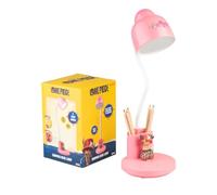 Grupo Erik One Piece Lampara escritorio Chopper | One piece merchandising Oficial: Con Lapicero y Soporte para Móvil, 3 Modos de Luz , Funciona con USB o Bateria recargable