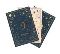Erik Libretas A5 Astral – Pack de 3 (punteado, hojas blancas, líneas) Tapas blandas 64 págs