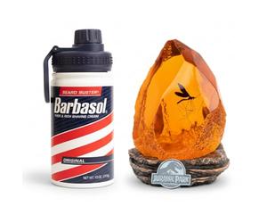 Grupo Erik Pack Jurassic Park: Lámpara, Figura y Botella de Agua Térmica de Acero Inoxidable - Merchandising y Regalos