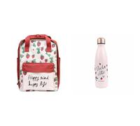 Grupo Erik Pack Vuelta al Cole Ana Marín - Mochila Escolar y Botella de Agua Acero Inoxidable 500ml