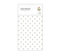 Grupo Erik Papel regalo Real Madrid - Embalaje para regalos | Papel de regalo infantil + Kit envolver real madrid niño regalos navidad, 2 bolsa regalo, Papel envolver regalo (50x70 cm)