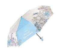 Paraguas niña Alicia en el País de las Maravillas - Paraguas plegable infantil automático | Disney regalos