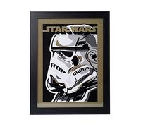 Grupo Erik PE30X40CM0019 Cuadro Decorativo Star Wars Stormtrooper, Stormtrooper, Blanco