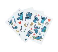 Grupo Erik Pegatinas Disney Stitch impermeables y reutilizables. Paquete de pegatinas Stitch: 57 stickers Disney, optimas pegatinas para móvil, ordenador, tablet, etiqueta para botellas