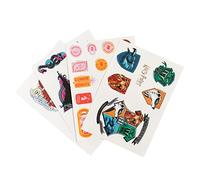 Grupo Erik Pegatinas Harry Potter impermeables y reutilizables - Paquete de pegatinas: 32 stickers, optimas pegatinas para móvil, ordenador, etiqueta botellas, Harry Potter merchandising, GDGE032