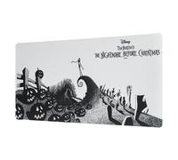 Grupo Erik Pesadilla Antes de Navidad Alfombrilla Escritorio XXL - Disney | Alfombrilla ratón XXL, Mousepad, Protector escritorio, Merchandising Oficial, Impermeable y Antideslizante (80X35 cm)