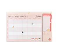 Planificador Menu semanal Pusheen Sushi - Weekly planner A4 Sin Fecha: Organizador menu semanal de comidas con Lista de la compra KAWAII [50 hojas de Alto Gramaje]