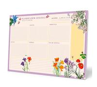 Grupo Erik Planificador semanal A3 Wild Flowers - Español, Weekly planner