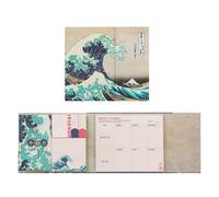 Grupo Erik Planificador Semanal Escritorio Hokusai - Papeleria bonita
