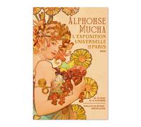 Grupo erik poster alphonse mucha - laminas decorativas 61x91,5cm a tod