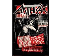 Grupo Erik Poster Anthrax spreading the disease 1986 - Laminas decorativas 61x91,5cm a todo color | Posters para pared ideal decoración habitación
