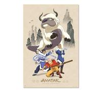 Grupo Erik Poster Avatar La Leyenda de Aang - Laminas decorativas 61x91,5cm a todo color | Posters para pared ideal decoración habitación
