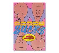 Grupo Erik Poster Beavis y Butthead - Laminas decorativas 61x91,5cm a todo color | Posters para pared ideal decoración habitación