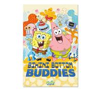 Grupo Erik Poster Bob Esponja - Laminas decorativas 61x91,5cm a todo color | Posters para pared ideal decoración habitación