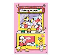 Erik Póster BT21 Arcade Machine – Lámina decorativa BT21 para habitación gaming – Oficial
