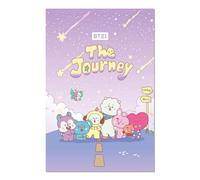 Grupo Erik Póster BT21 The Journey - 91,5 x 61 cm - Se envía enrollado - Pósteres geniales, pósteres artísticos, pósteres de pared e impresiones
