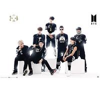 Grupo Erik Póster Bts, Black And White, Negro-Blanco, 61 x 91, 5 cm