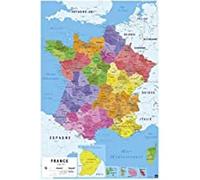 Grupo Erik - Póster Carte De France 2018