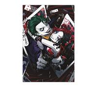 Poster Dc Comics Harley Quinn Y Joker Anime