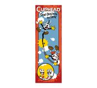 Grupo erik póster de cuphead de 20.8 x 62.2 pulgadas / 53 x 158 cm -