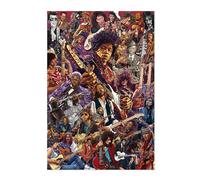 Grupo Erik Póster de guitarristas legendarios - 35.8 x 24.2 pulgadas / 91 x 61.5 cm - Se envía enrollado - Pósteres geniales - Póster artístico - Pósters e impresiones - Pósteres de pared