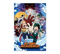 Grupo Erik Póster de My Hero Academia Temporada 4-35.8 x 24.2 pulgadas / 91 x 61.5 cm - Se envía enrollado - Pósters geniales - Póster artístico - Pósteres e impresiones - Pósteres de pared