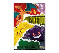 Grupo Erik Póster de Pokemon Gotta Catch 'Em All!, 91 x 61,5 cm, enviado enrollado, póster de Pokémon, pósteres geniales, póster artístico, pósteres e impresiones, pósteres de pared