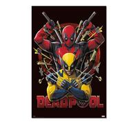 Grupo Erik Poster DeadPool Y Lobezno 2 - Laminas decorativas 61x91,5cm a todo color | Posters para pared ideal decoración habitación