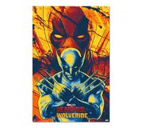 Grupo Erik Poster DeadPool Y Lobezno 3 - Laminas decorativas 61x91,5cm a todo color | Posters para pared ideal decoración habitación