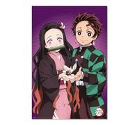 Grupo Erik Poster Demon Slayer Manga - Poster Guardianes de la noche 61x91,5 cm - Laminas decorativas pared ideal decoracion pared - Posters para pared Decoracion habitacion Guardianes de la noche