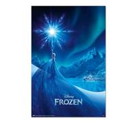 Grupo Erik Poster Disney Frozen - Lamina decorativa 61x91,5cm | a todo color, Posters para pared ideal decoración habitación, Merchandising OFICIAL