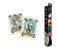 Erik Pósters Pack de 2 Disney Pesadilla antes de Navidad - Láminas decorativas para pared 38x52 cm