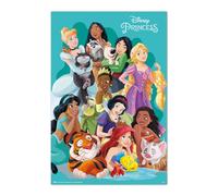 Grupo Erik Poster Disney Princesas - Laminas decorativas 61x91,5cm a todo color | Posters para pared ideal decoración habitación