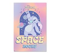 Erik Póster Disney Stitch Space Rocks – 61x91,5 cm a todo color – Merchandising oficial