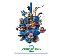 Grupo erik poster disney zootropolis 2 - poster decorativos