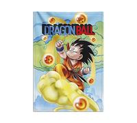Grupo Erik Poster Dragon Ball Goku de Tela - Banderola enrollable | Banderola Manga enrollable para Decoracion habitacion juvenil u hogar, 70x100 cm, Regalos para fans, Merchandising Oficial
