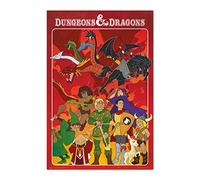 Grupo Erik Poster Dragones y Mazmorras - Laminas decorativas 61x91,5cm a todo color | Posters para pared ideal decoración habitación