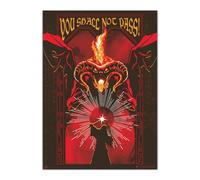 Grupo Erik Poster El Señor de los Anillos, Brilla en la oscuridad - Laminas decorativas 50x70cm a todo color | Posters para pared - Decoración habitación El señor de los Anillos